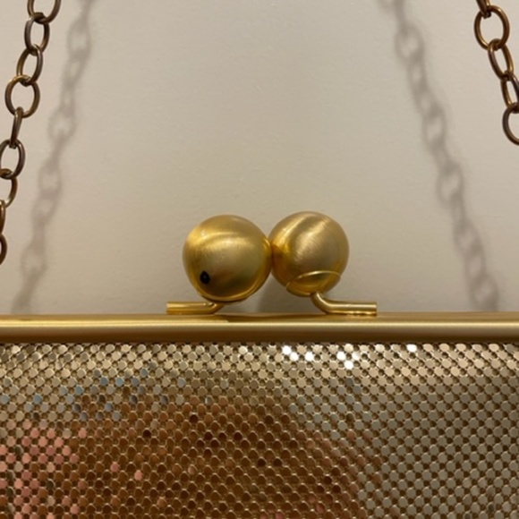 Whiting & Davis Gold Mesh Evening Bag - Picture 3 of 3